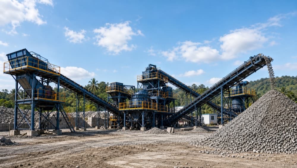 300 TPH Crushing Plant in 