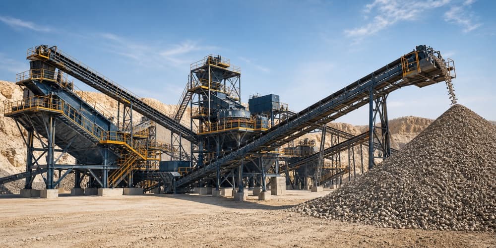 600 TPH Crushing Plant in 